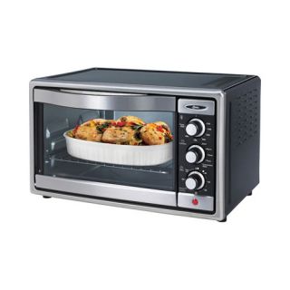 Oster 6081 Countertop Toaster Oven, Brushed Stainless Steel