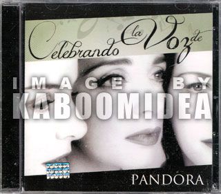 Pandora Celebrando La Voz CD New Exitos Mexican Edition