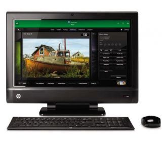 HP TouchSmart Desktop with 4GB RAM, 750GB HD, DVD RW, 23 LED