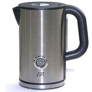  Cordless Electric Stainless Steel Tea Hot Water Kettle Teapot