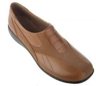Clarks Bendables Bingo Leather & Nubuck Front Gored Shoes —