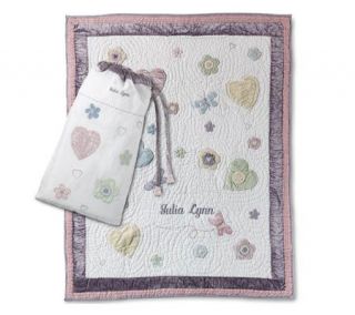 Things Remembered Personalized Butterfly & Flowers Quilt   H125862