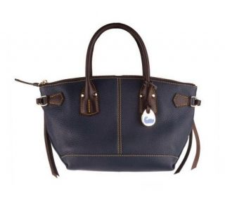 Dooney & Bourke Double Handle Pebble Leather Champosa Bag —