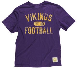 NFL Vikings Fran Tarkenton Retro Short Sleeve T Shirt —