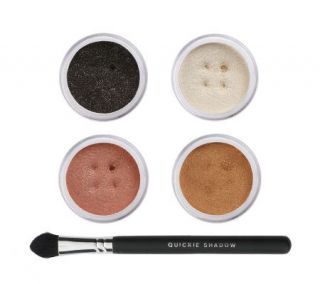 bareMinerals Gold Rush 4 piece Eye ColorCollection with Brush