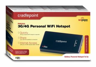 Cradlepoint phs300 3g, 4g personal wifi hotstop, t mobile, att, sprint