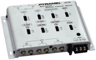 Pyramid CR79G 3 Way 6 CH Electronic Crossover System