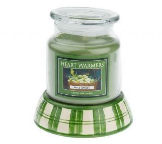 Heart Warmers 16oz Bakery Scented Jar Candle w/Warmer by Valerie