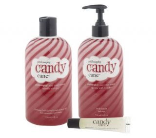 philosophy candy cane lane 3 in 1 gel, lip shine & lotion cool minty 