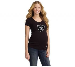 NFL Oakland Raiders Womens Maternity T Shirt —