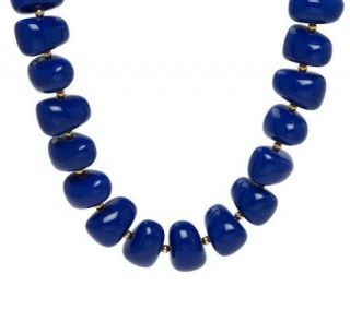 Kenneth Jay Lanes Designer Bauble Bead Necklace —