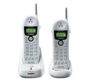Uniden DXI9862 900MHz Dual Handset Cordless Phone with CW/CID