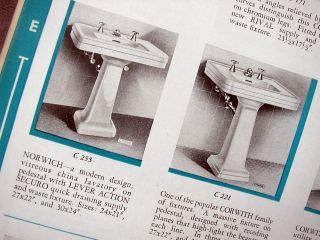 1936 CRANE Plumbing Heating Equipment Catalog ~ for Home Bathroom