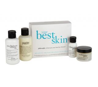 philosophy your best skin 4 piece skincare kit —