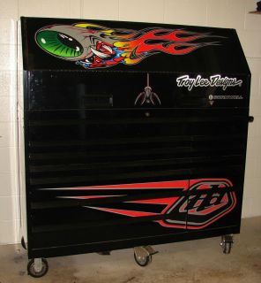 Cornwell Tools special edition tool box / cabinet, Troy Lee Flaming