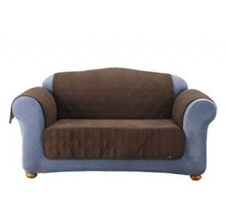 Sure Fit Soft Faux Suede Furniture Friend Pet Throw   Sofa —