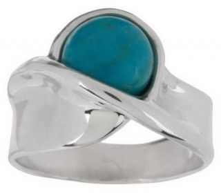 Hagit Gorali Sterling Gemstone Sculpted Ring —