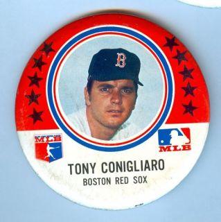 1969 Tony Conigliaro Boston Red Sox Pinback Button