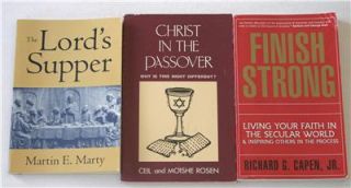14 Lot Religious Christian Tramp for The Lord Prayer Passover TPB PB