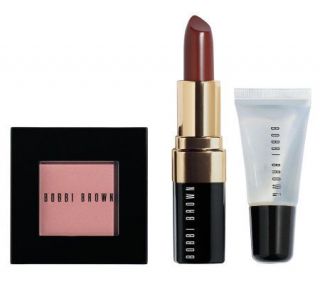 Bobbi Brown Slopes Lip and Cheek 3 piece Collection —