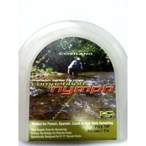 NEW Cortland   COMPETITION NYMPH   Fine Floating Fly Line. WF4F