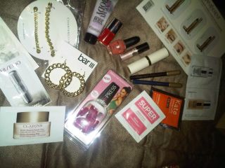  Clinique Sephora Shiseido Huge Mixed Lot Makeup Samples Jewelry