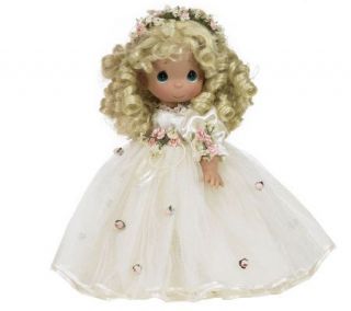Precious Moments Lovely as Can Be Blonde 12 Vinyl Doll   C212077