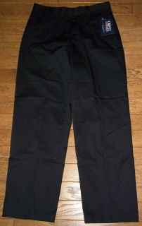 NWT Crest Uniform McDonalds Restaurant Black Work Pants #20050 Ladies