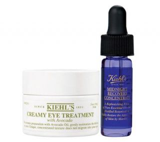 Kiehls Creamy Eye Treatment & Midnight Recovery Concentrate