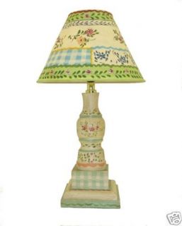 Floral French Country Table Lamp by Jane Keltner
