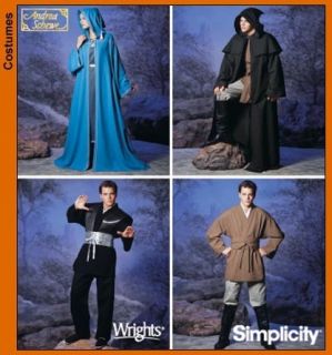 Star Wars Jedi Costume Sewing Pattern Robe Cloak Tunic