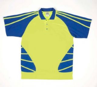 New Mens Hi Vis WorkWear Spider Polo Shirt Safety Contrast Sizes s