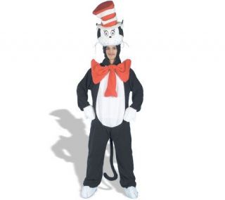 Cat in the Hat Plush Deluxe Adult Costume —