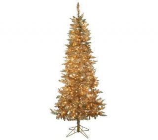 Pre Lit Shimmering Reflective Christmas Tree with 5 Year LMW 