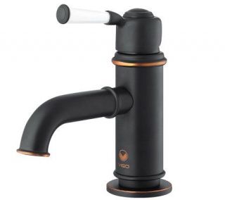 Vigo Boreas Single Handle Bathroom Faucet Oil Rub Dark Bronze 