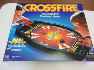 Cross Fire Crossfire Board Game RARE
