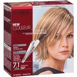 Oreal Couleur Experte Haircolor, 7.1 Vanilla Icing, Dark Ash Blonde