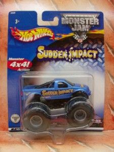 Hot Wheels 4x4 Sudden Impact Monster Jam RARE VHTF