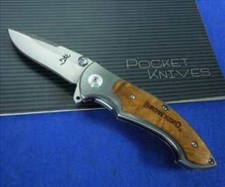 New Browning Folding Counter Strike Pocket Knife 337 White