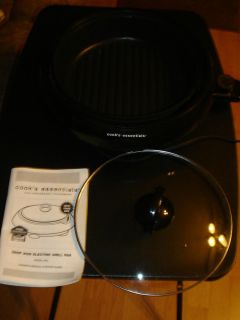 Cooks Essentials High Performance Kitchenware Deep Dish Electric Grill
