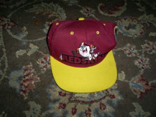 Vtg Washington Redskins Snapback Hat Cap Rgiii 1990s Taz Looney Tunes