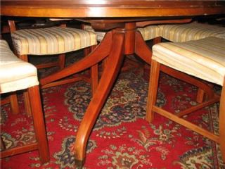 Oval Dining Table Mahogany Drexel Travis Court Fine