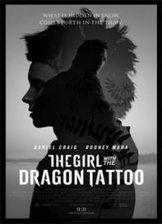  Tattoo Orig D s 27x40 Reg Movie Poster Daniel Craig R Mara
