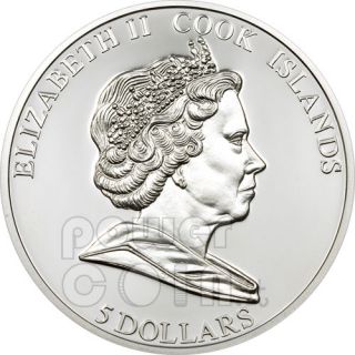 COPERNICUS Nicolaus 2 Gold Silver Coin Set 5$ 10$ Cook Islands 2008