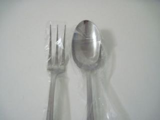 Couzon Baguette (France) 18/10 Stainless Serving Fork & Spoon New Old