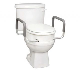 Carex Toilet Seat Elevator with Handles for Standard Toilets   V118297