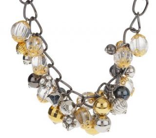 Joan Rivers Couture Cluster Beads 16 Necklace w/3 Extender