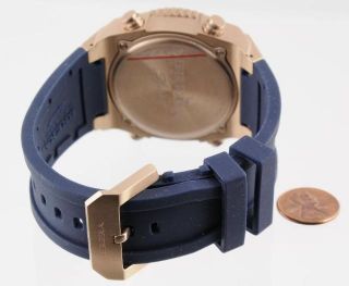Mens Chunky Brera Orologi Sport Coppertone Quartz Movement Wrist Watch
