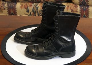 Corcoran Womens 10 Black Combat Boots
