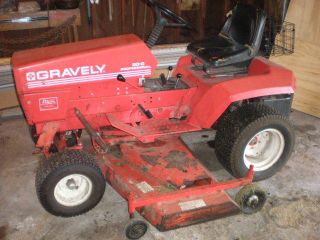 Gravely Tractor Mower with 20 HP Kohler Twin and 60 Deck